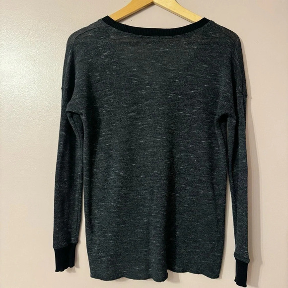 Aritzia Wilfred Berri Black Crewneck Lightweight Shirt Women Size  XS - Picture 6 of 6